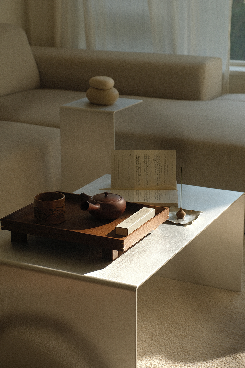 LURA_1 | Soffbord, 80 cm